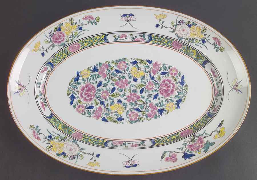 Tung Hai 14" Oval Serving Platter by Puiforcat-1