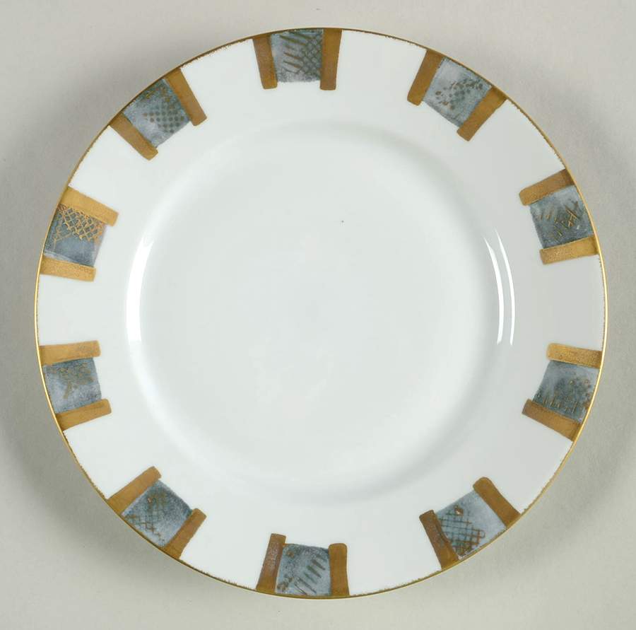 Variations Vert D'Eau Luncheon Plate by Puiforcat-1