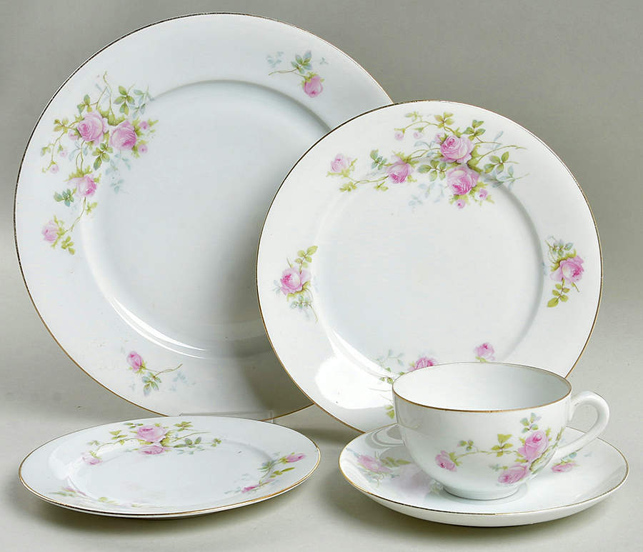PUN16 5 Piece Place Setting by Porcelain Union-1