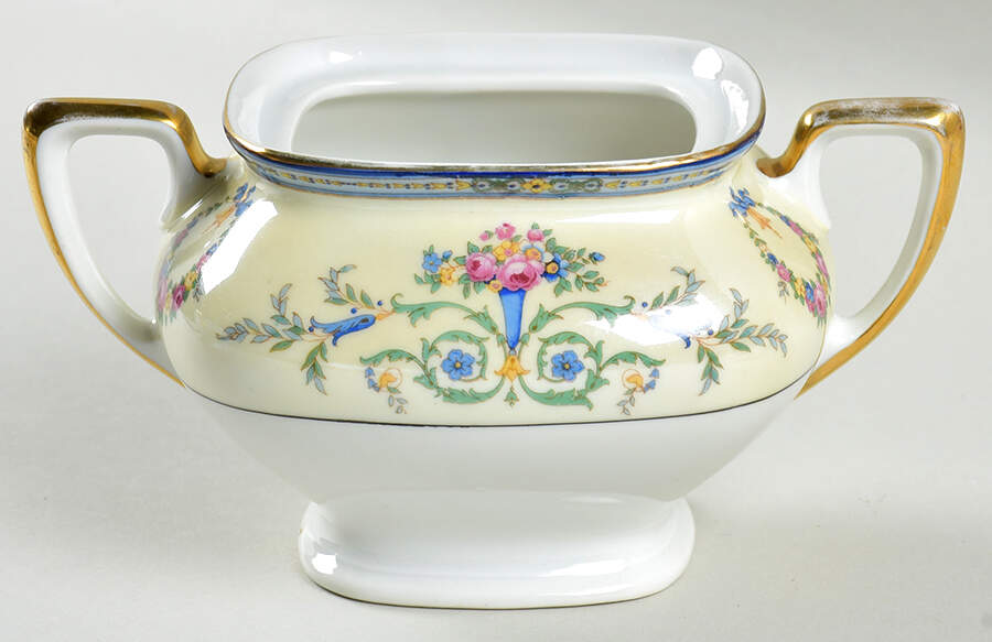 PUN2 Sugar Bowl No Lid by Porcelain Union-1