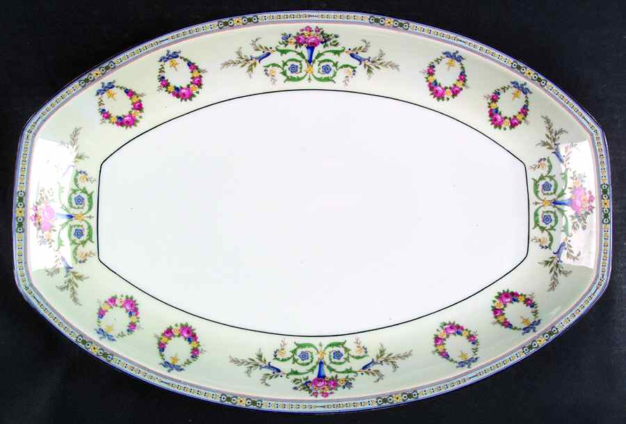 PUN2 15" Oval Serving Platter by Porcelain Union-1