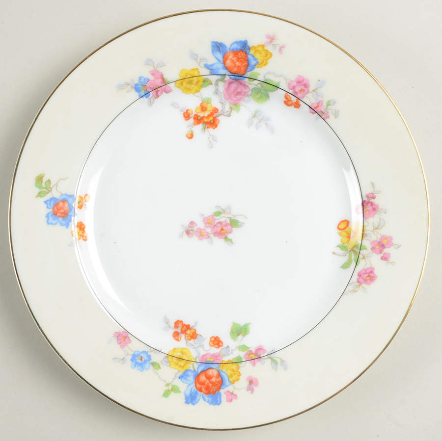 PUN3 Luncheon Plate by Porcelain Union-1