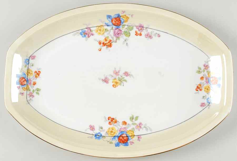 PUN3 15" Oval Serving Platter by Porcelain Union-1