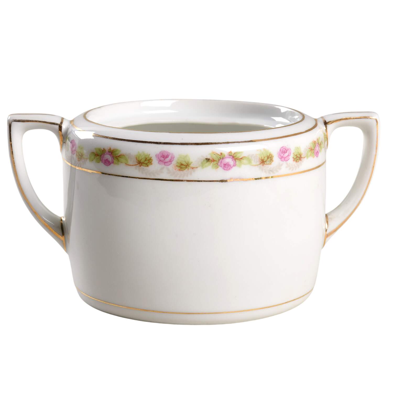 PUN33 Sugar Bowl No Lid by Porcelain Union-1