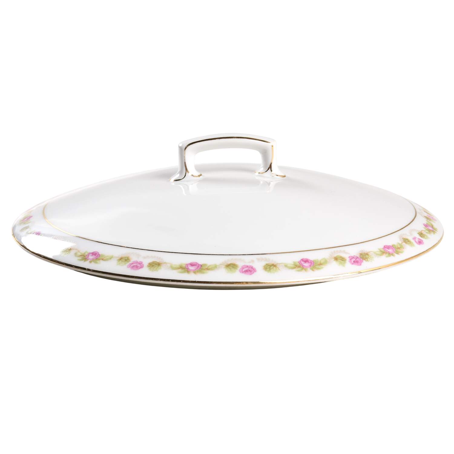 PUN33 Lid for Round Vegetable by Porcelain Union-1