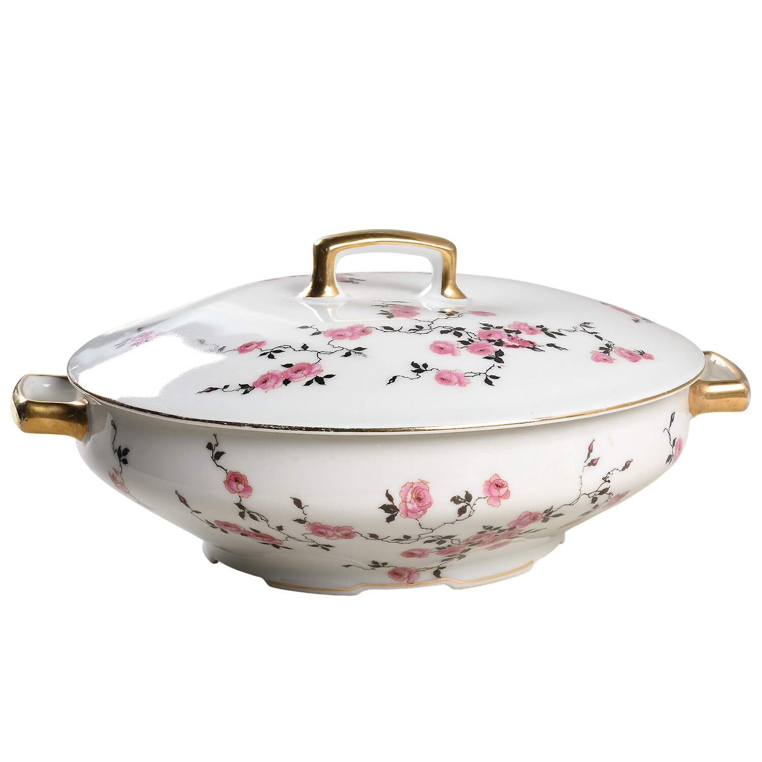 PUN7 Round Covered Vegetable by Porcelain Union-1