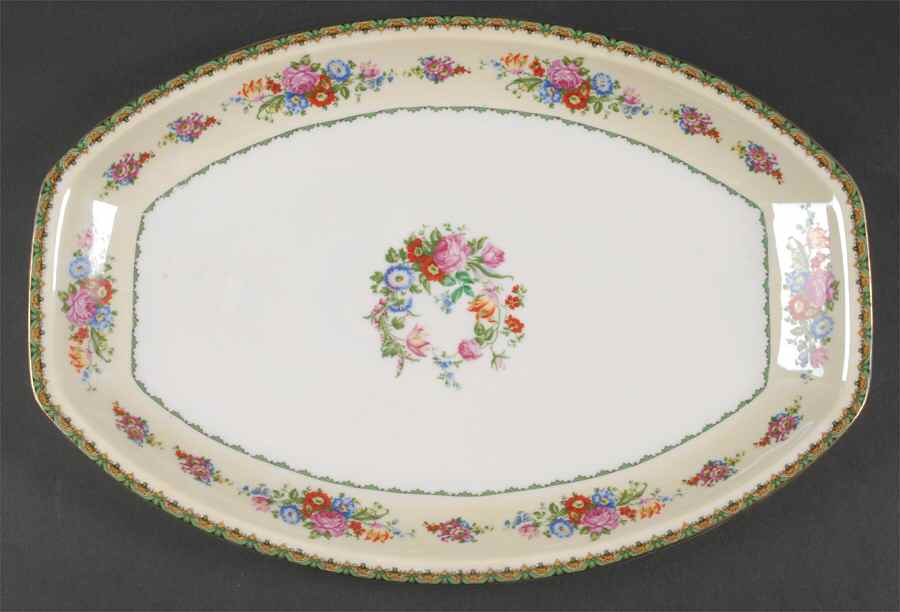 PUN9 15" Oval Serving Platter by Porcelain Union-1