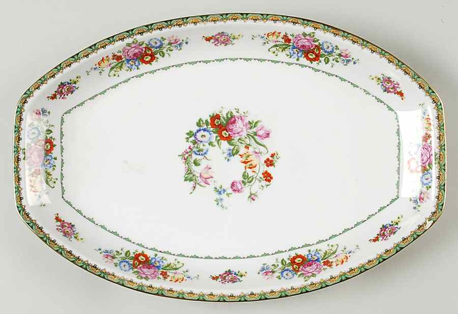PUN9 13" Oval Serving Platter by Porcelain Union-1