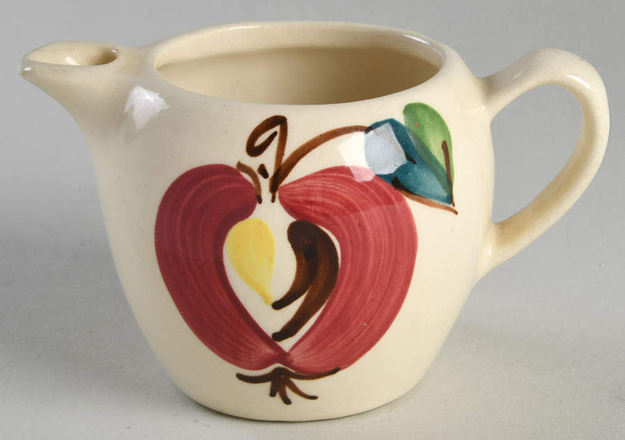 Apple Creamer No Lid by Purinton-1