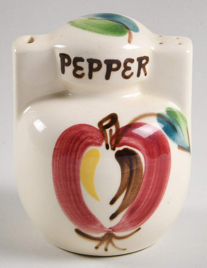 Apple Pour & Shake Pepper Shaker by Purinton-1