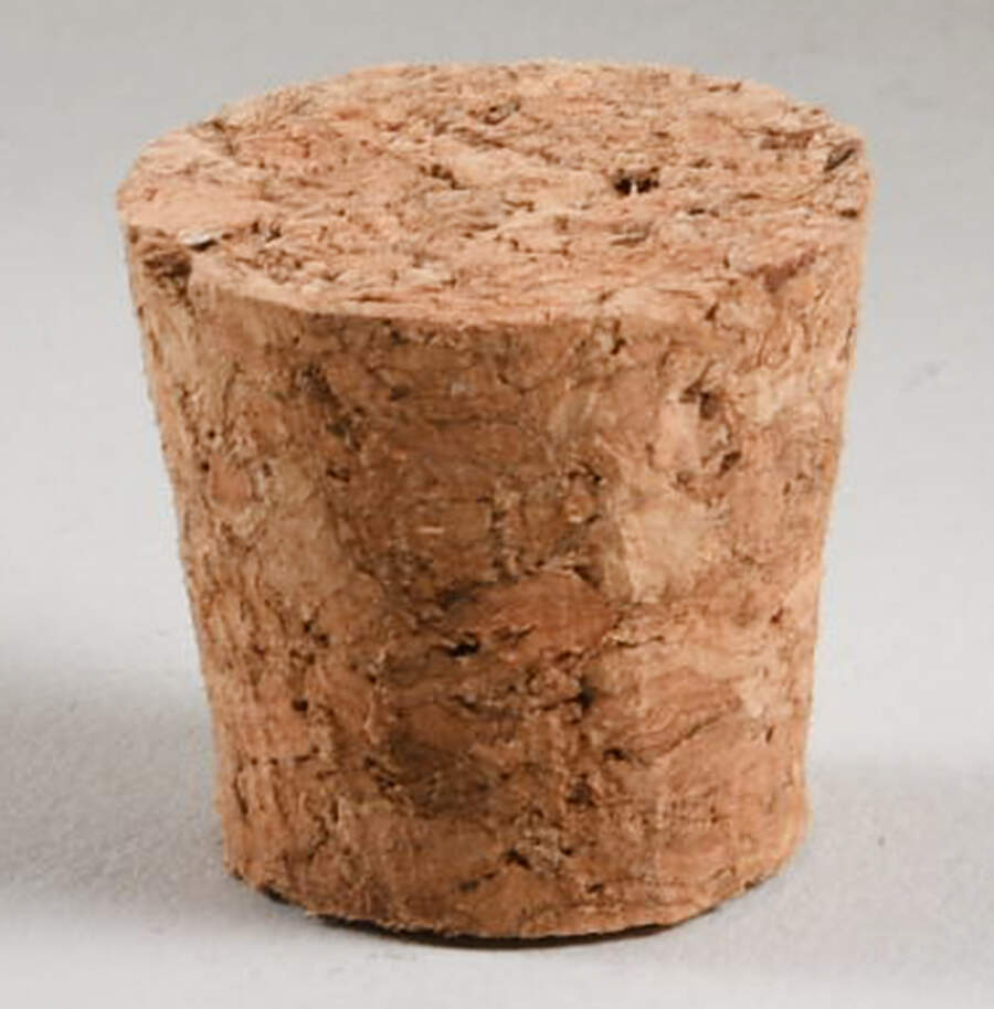 Apple Cork Stopper for Oil by Purinton-1