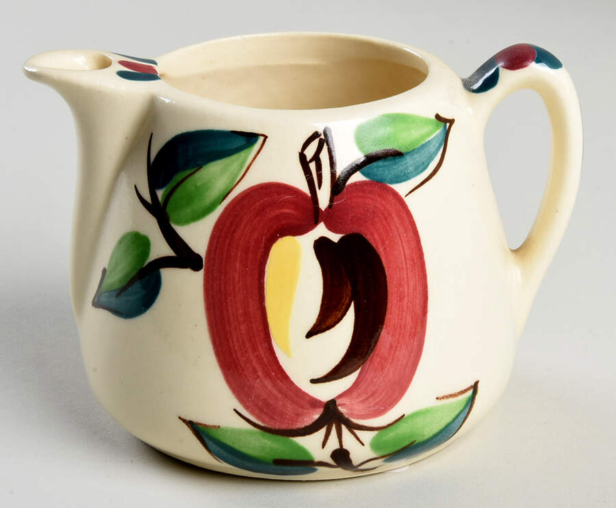 Apple Mini Teapot No Lid by Purinton-1