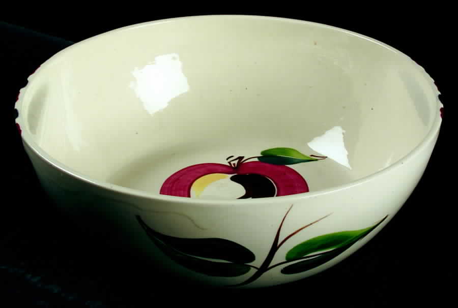 Apple 11" Large Salad Serving Bowl by Purinton-1