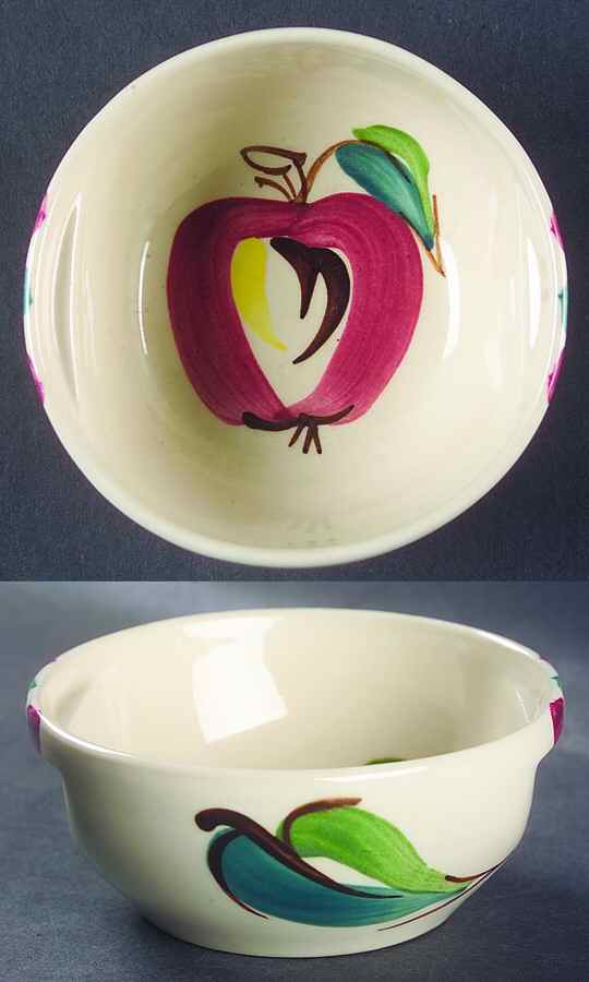 Apple Fruit/Dessert (Sauce) Bowl by Purinton-1
