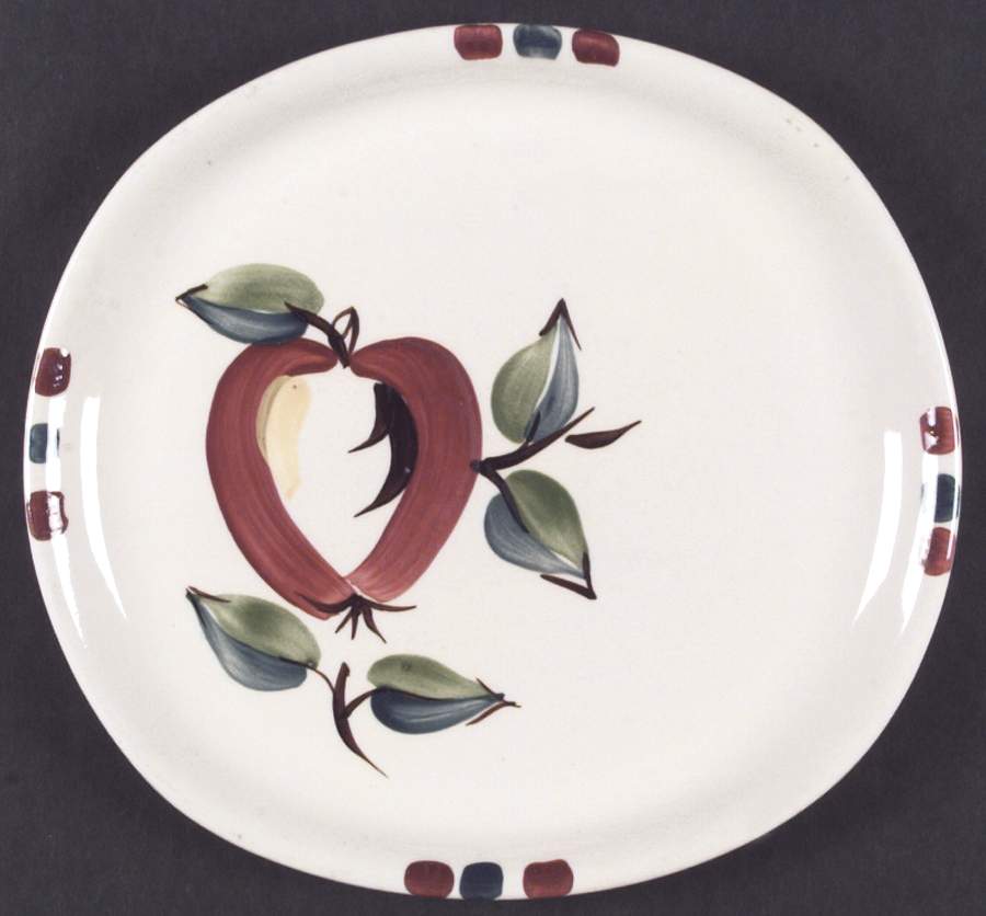 Apple Dinner Plate by Purinton-1