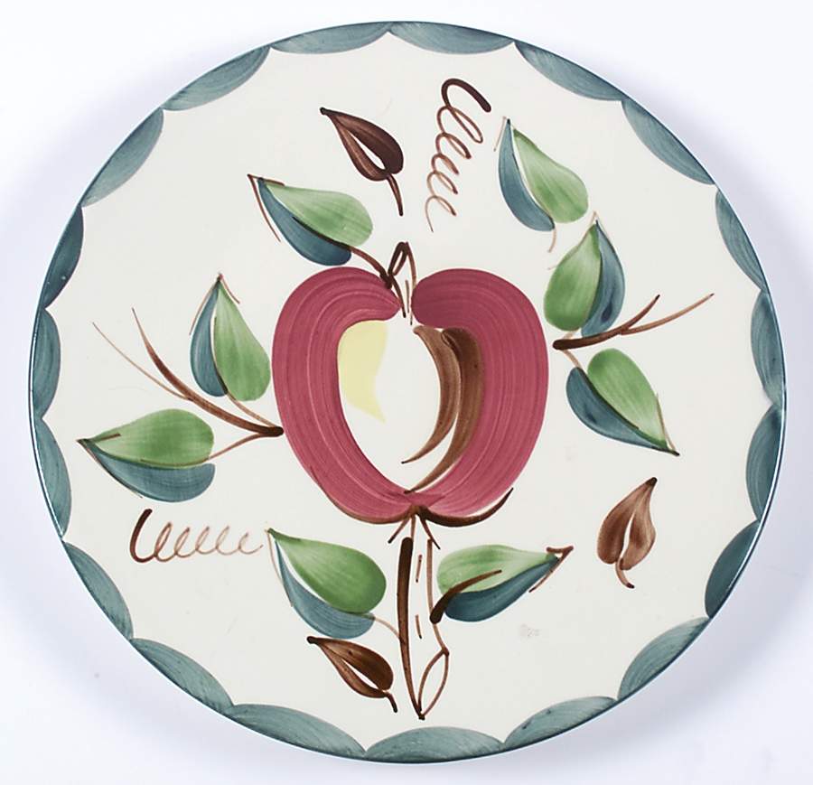 Apple 11" Chop Plate (Round Platter) by Purinton-1