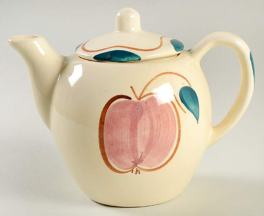 Fruit Coffee Pot & Lid by Purinton-1
