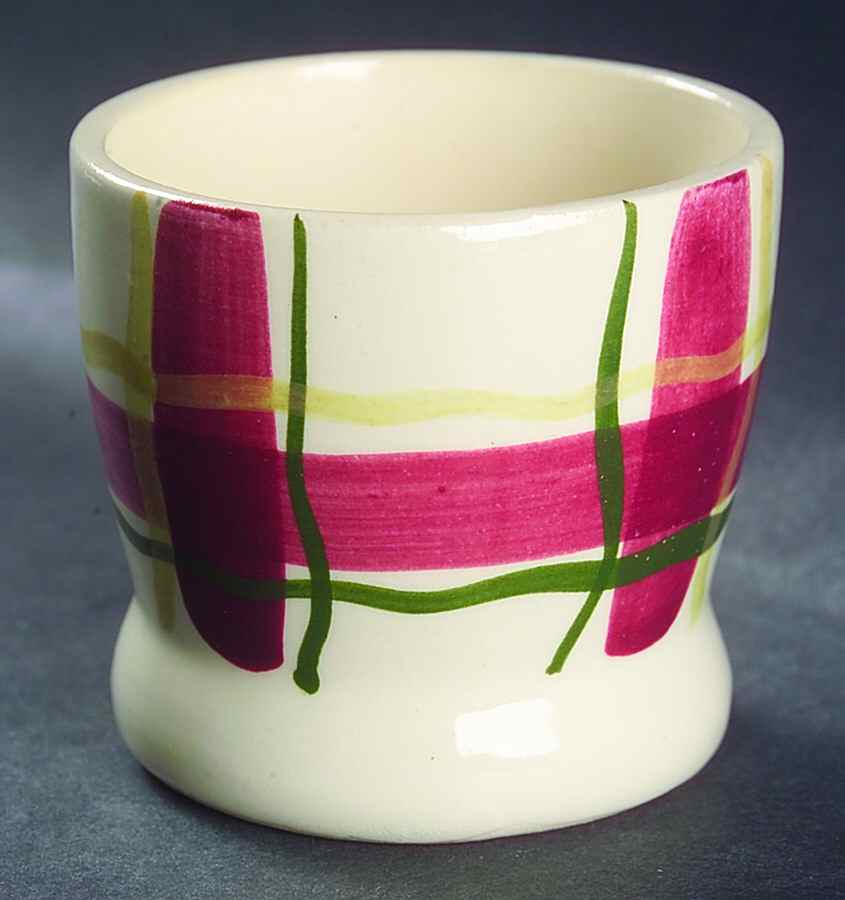 Normandy Plaid (China) Juice Tumbler by Purinton-1
