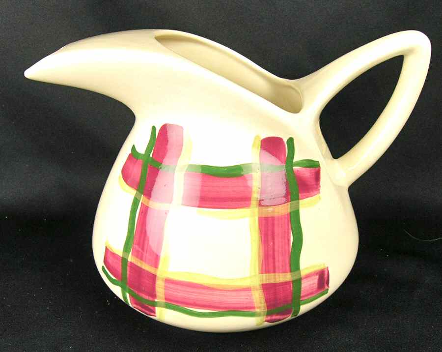 Normandy Plaid 32 Oz Jug by Purinton-1