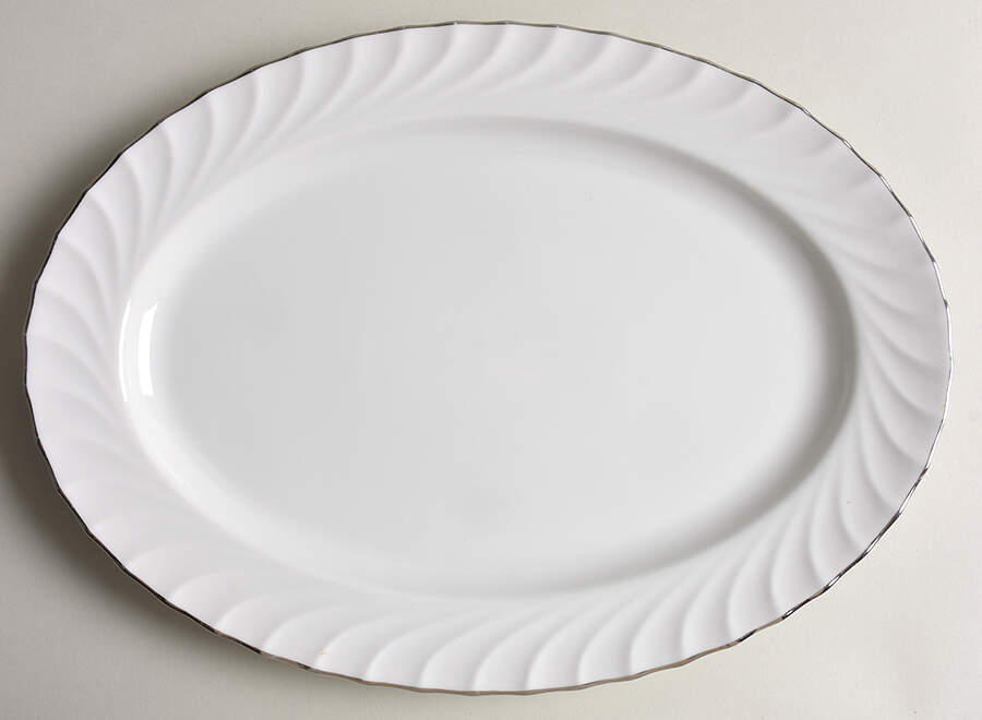 Estate 14" Oval Serving Platter by Puritan (Japan)-1