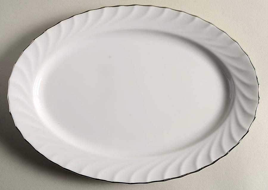Estate 12" Oval Serving Platter by Puritan (Japan)-1