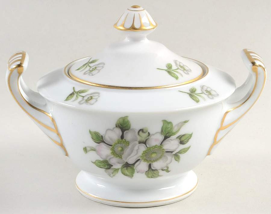 Janet Sugar Bowl & Lid by Puritan (Japan)-1