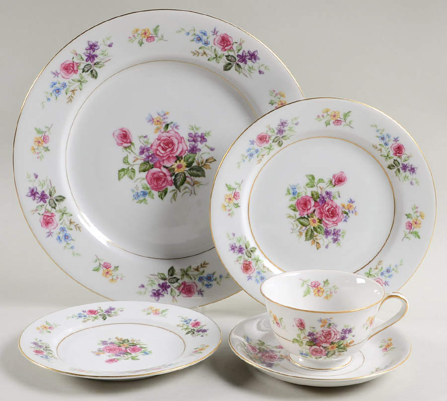 Melody 5 Piece Place Setting by Puritan (Japan)-1