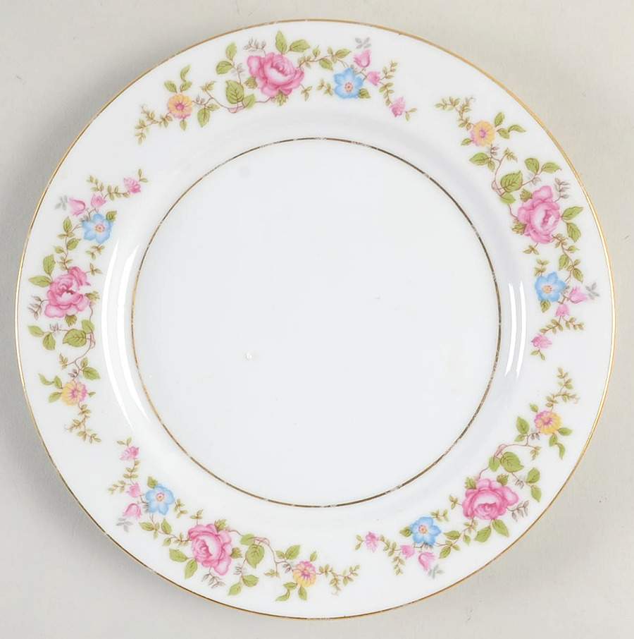 Rose Lane Salad Plate by Puritan (Japan)-1