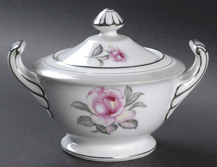 Romay Sugar Bowl & Lid by Puritan (Japan)-1