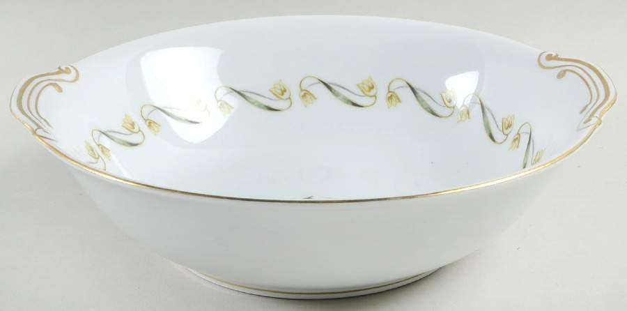 Sandra 9" Round Vegetable Bowl by Puritan (Japan)-1