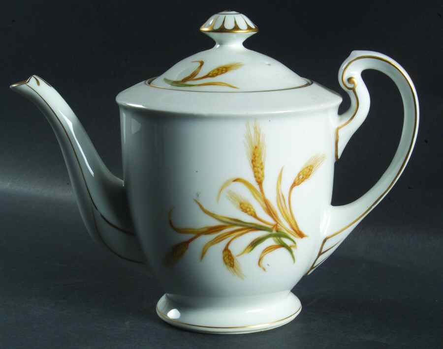 Wheat Teapot & Lid by Puritan (Japan)-1