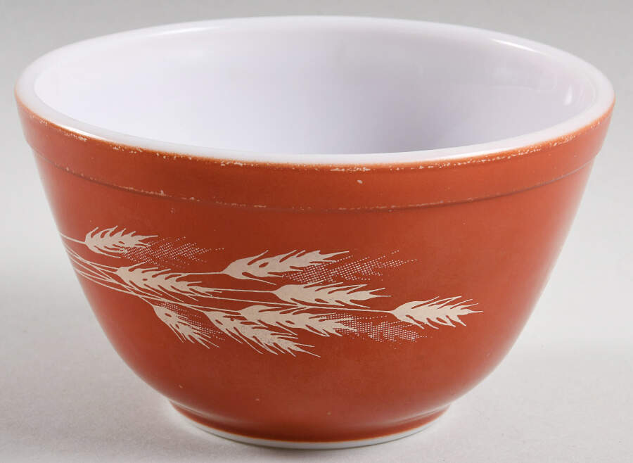 Autumn Harvest 5" Mixing Bowl by Pyrex-1