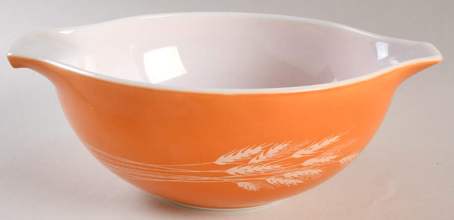Autumn Harvest 10" Cinderella Mixing Bowl by Pyrex-1