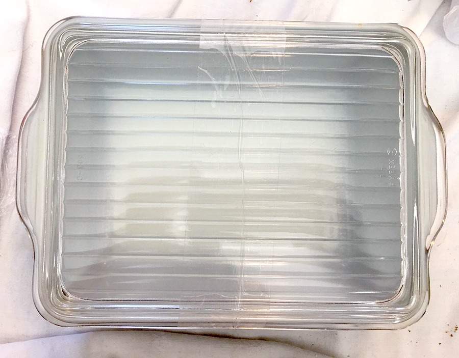 Autumn Harvest Lid for Large Refrigerator Jar by Pyrex-1