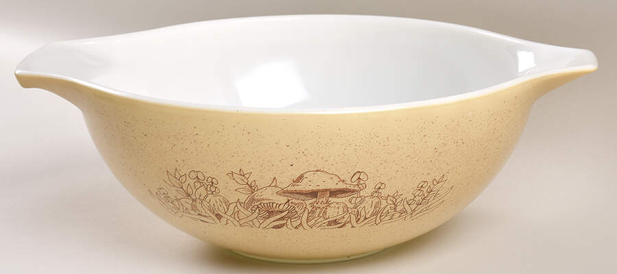Forest Fancies 13" Cinderella Mixing Bowl by Pyrex-1