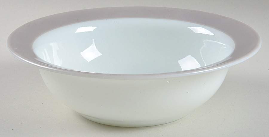 Gray 9" Round Vegetable Bowl by Pyrex-1