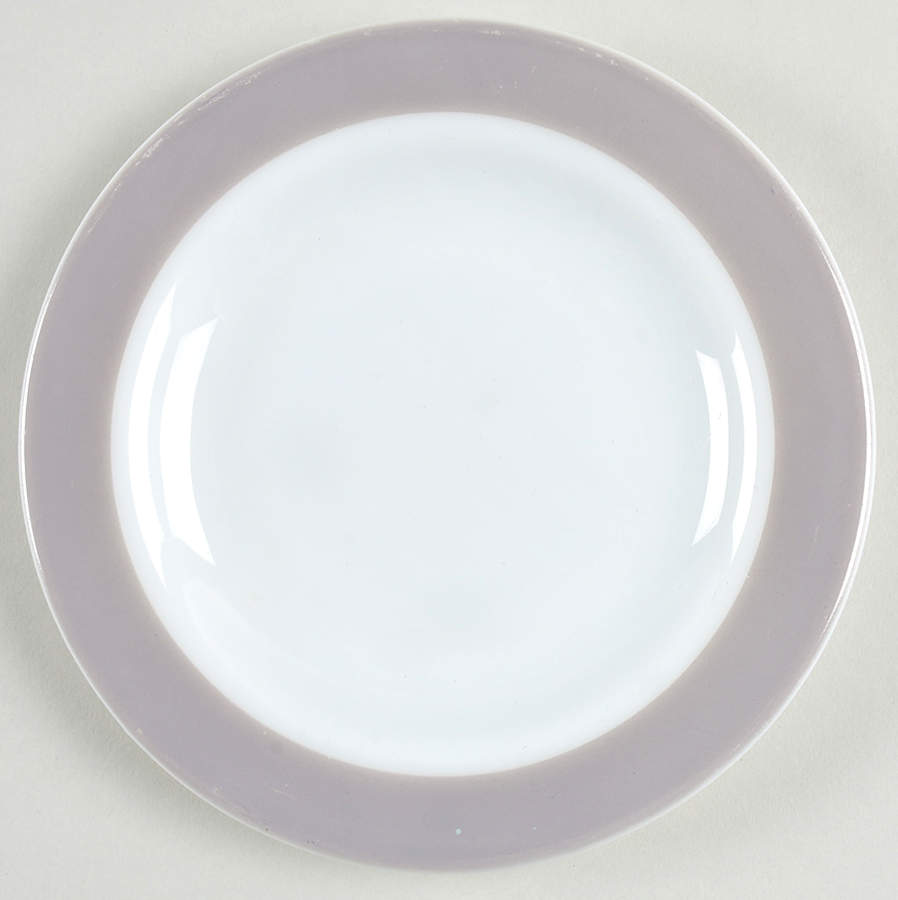 Gray Bread & Butter Plate by Pyrex-1