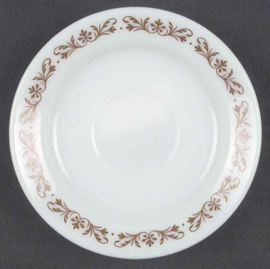 Copper Filigree Saucer by Pyrex-1