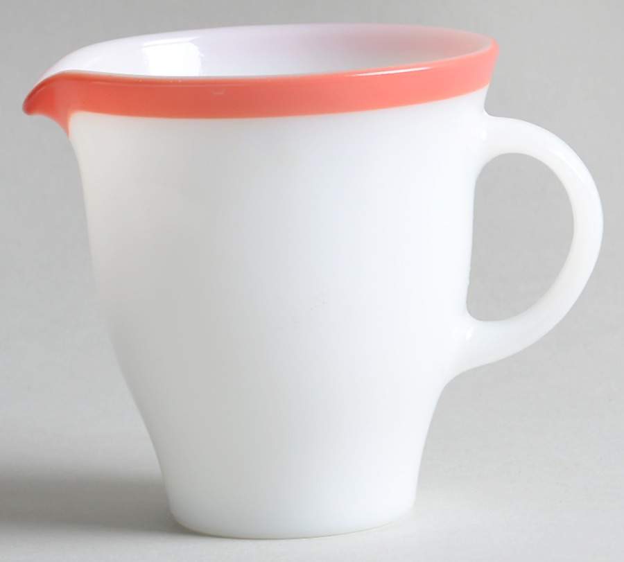 Red Creamer by Pyrex-1