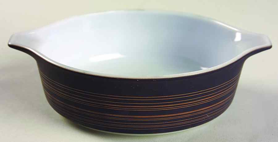 Terra 1 Pt Round Casserole No Lid by Pyrex-1
