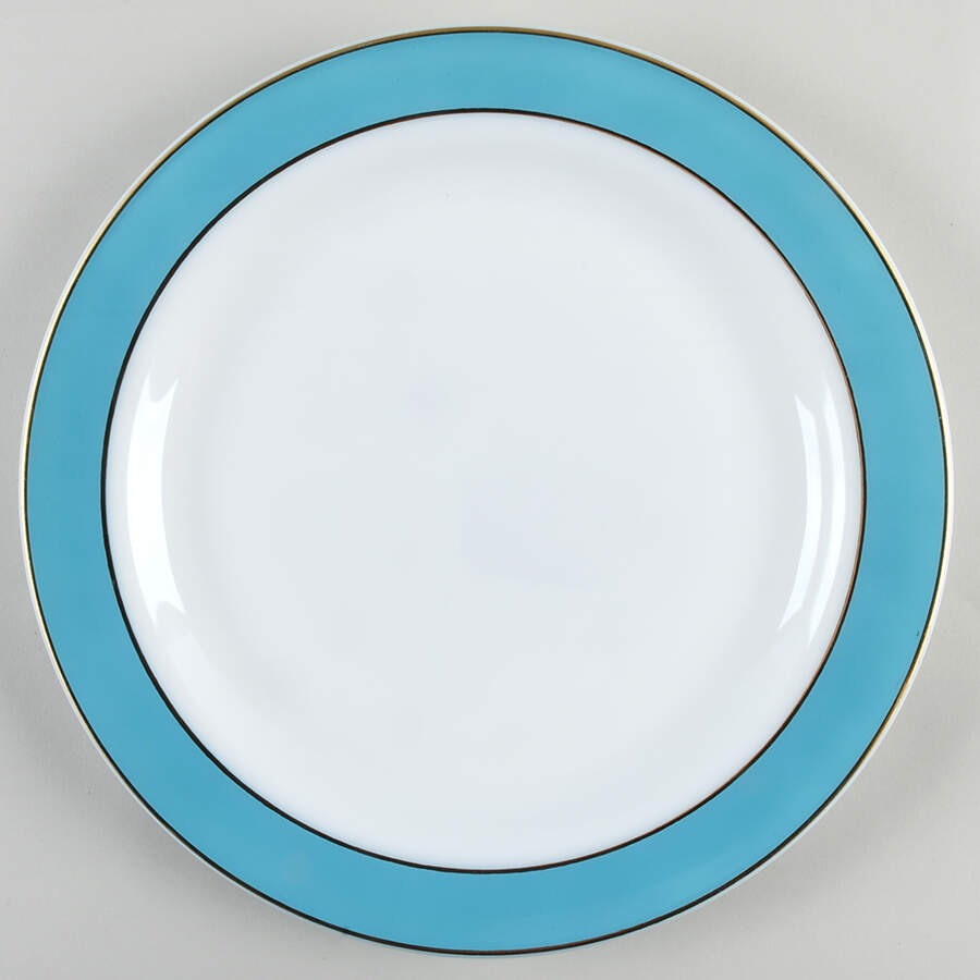 Turquoise 12" Chop Plate (Round Platter) by Pyrex-1