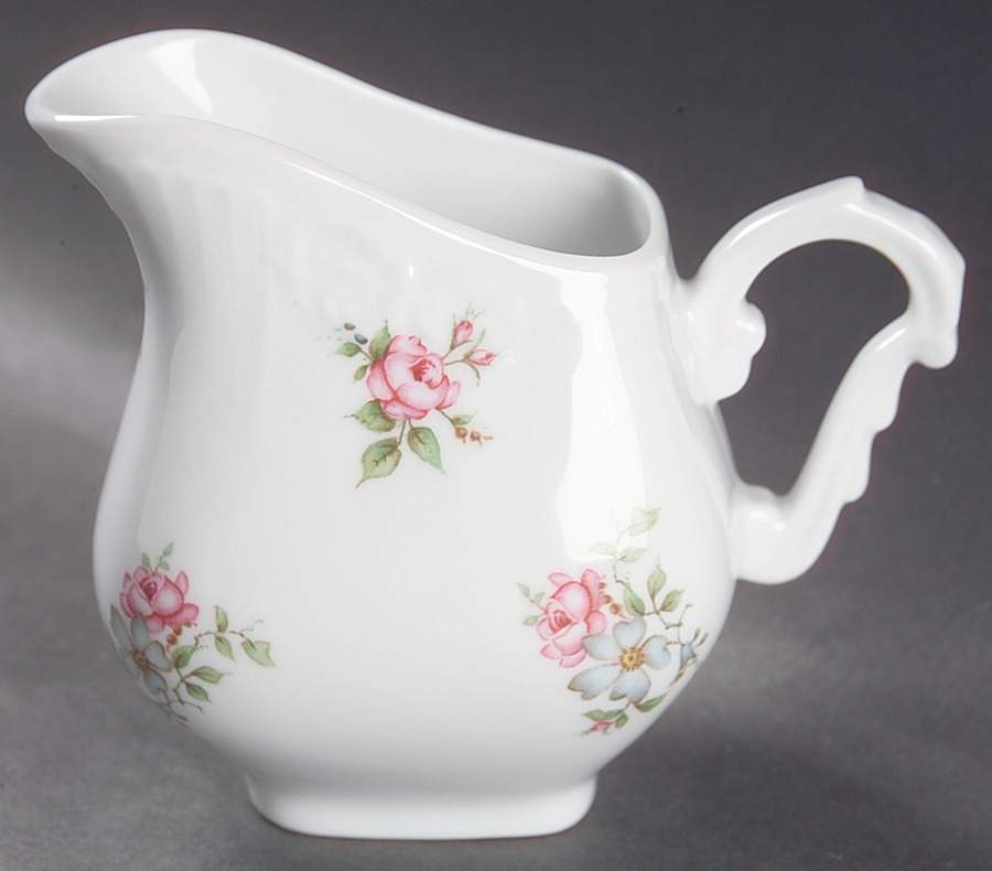 Rose Garden Creamer by Princess House-1