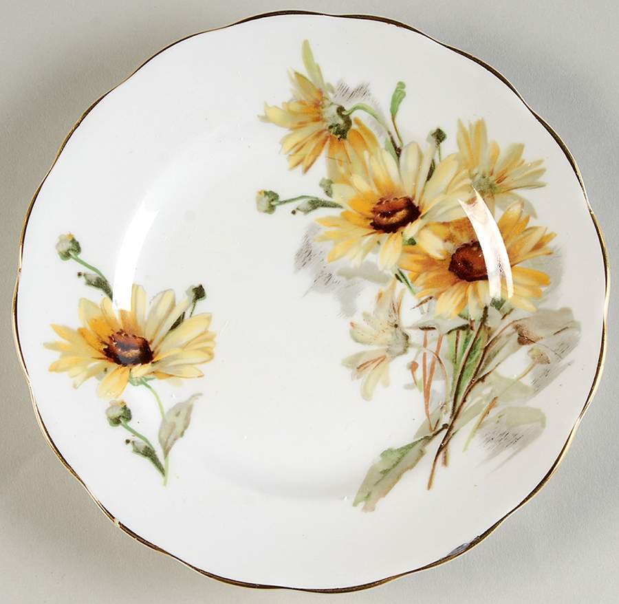 Brown Eyed Susan Bread & Butter Plate by Paragon-1