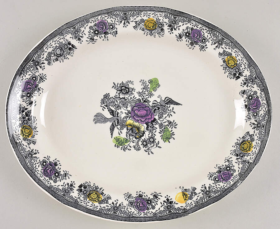 PRG10 12" Oval Serving Platter by Porsgrund-1