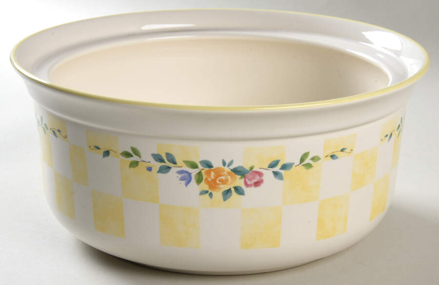 Rosehaven 2.25 Qt Round Casserole No Lid by Pfaltzgraff-1