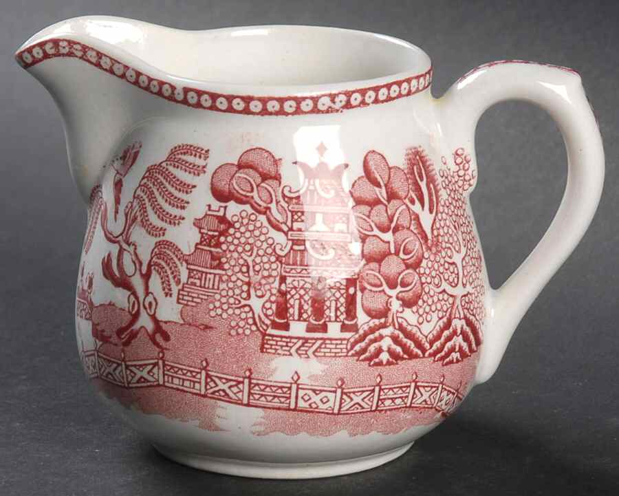 Willow Creamer by Petrus Regout & Co-1