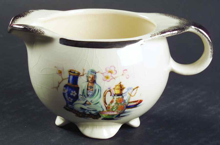 Far East Creamer by Paden City-1