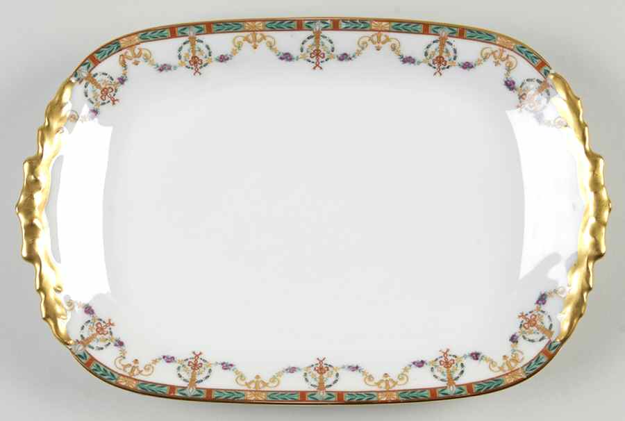 POY113 11" Oval Serving Platter by Jean Pouyat-1