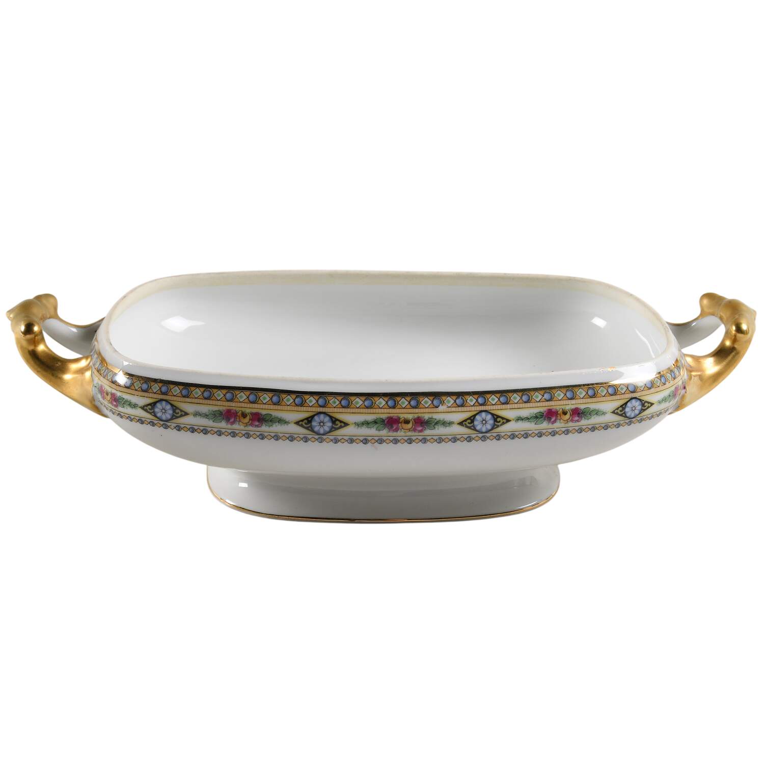 POY114 Rectangular Vegetable Bowl No Lid by Jean Pouyat-1