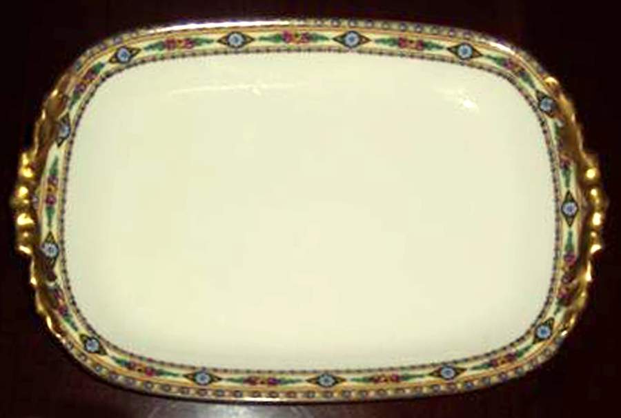 POY114 10" Rectangular Serving Platter by Jean Pouyat-1